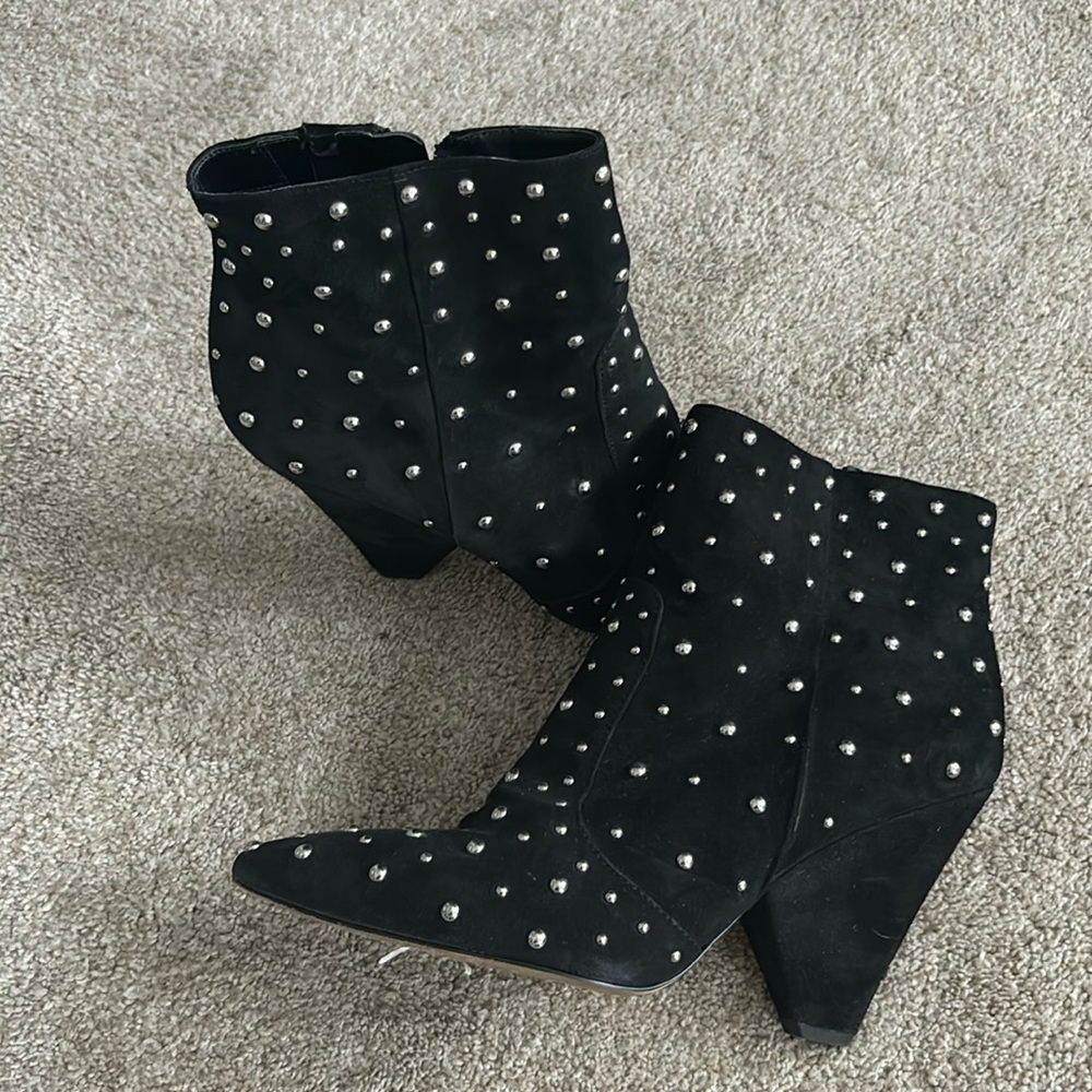 SAM EDELMAN studded booties